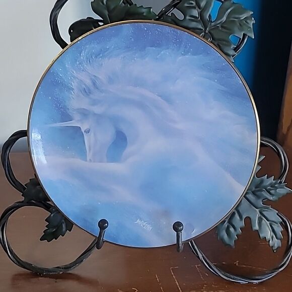 The Hamilton Collectible Plate "Dreams Of Pegasus" by Jack Shalatain - Picture 1 of 2